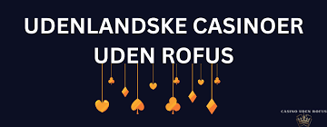Spil Anonymt Online Casino Uden ROFUS